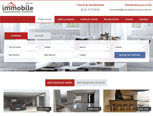 Tablet Screenshot of immobilecorretora.com.br